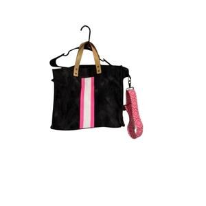 Bagging Rights Glo Girl Pink and Black Messenger Bag